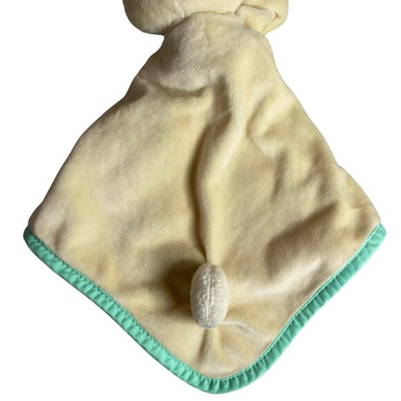 B. toys Baby Bunny Lovey Beige Rabbit Plush Security Blanket Crinkle Leaf Unisex - Picture 13 of 15